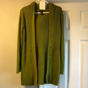 New York & Company Open-Front Cardigan